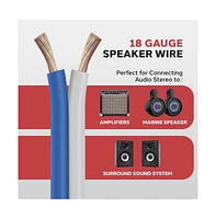 Pyle 18 Gauge 50 ft. Marine Grade Stereo Speaker Wire
