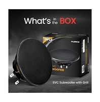 Pyle 3.5" Single Voice Coil Car Subwoofer, 20 Watts, 4-Ohm