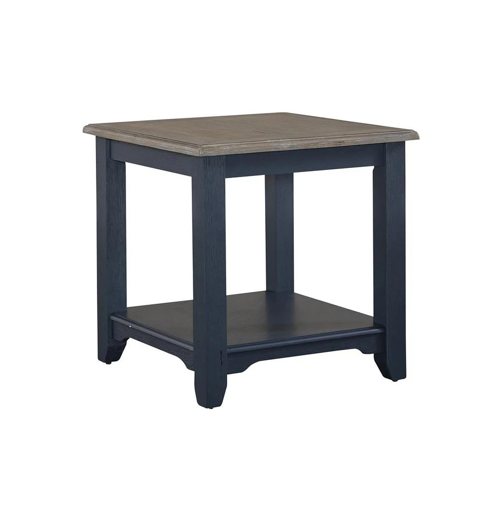 Liberty Furniture End Table- Navy