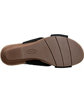 Earth Women's Halin Cutout Slingback Wedge Sandals