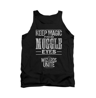 Harry Potter Wizards Unite Mens Hidden Magic Adult Tank Top