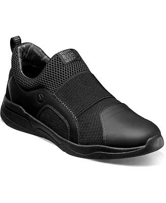 Nunn Bush Men's Grazie Work Splash Guard Slip On Shoe