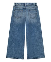 Guess Big Girls Denim Embroidered Culotte Pant