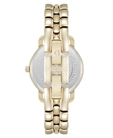 Anne Klein Women's Quartz Signature Gold-Tone Metal Alloy Watch, 30mm