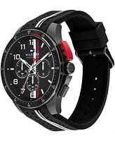 Tommy Hilfiger Men's Chronograph Silicone Strap Watch