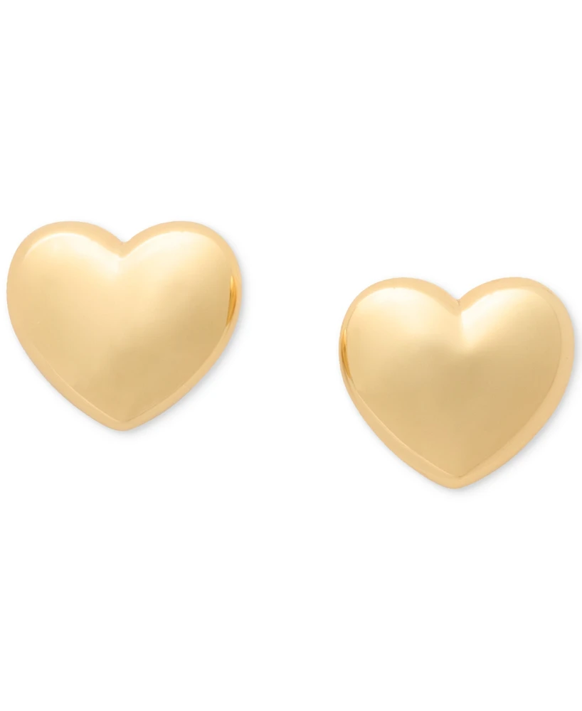 Kate Spade New York Gold-Tone Heart Mini Stud Earrings