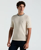 Original Penguin Men's Slim Fit Short Sleeve Sweater Logo T-Shirt