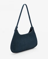 Mango Women's Cow Leather Shoulder Bag