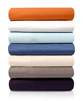 Superior Solid Flannel Cotton Deep Pocket Sheet Set