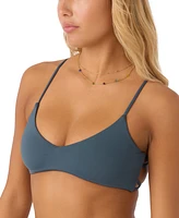 O'Neill Women's Saltwater Solids Huntington Bikini Top