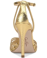 Jessica Simpson Women's Paveri Huarache Strappy Stiletto Pumps
