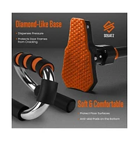 Squatz Pull-Up and S-Type Push-Up Bars for Strength Training and Home Workouts