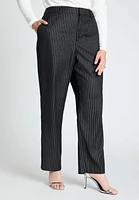 Eloquii Women's Plus Pinstripe Trouser