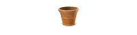 Slickblue Round Planter Weather-Resistant Poly Resin Plastic for Outdoor Use