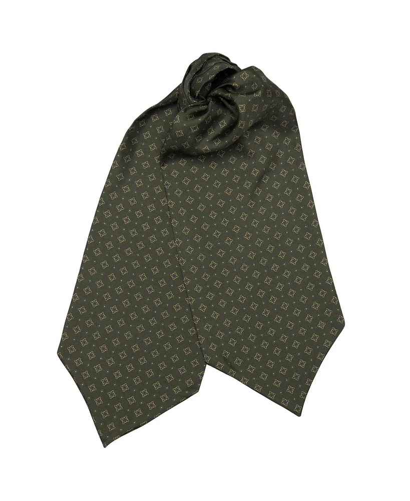 Corbara - Silk Ascot Cravat Tie for Men