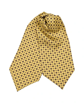 Corbara - Silk Ascot Cravat Tie for Men