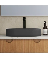 Casainc Oval Vessel Bathroom Sink