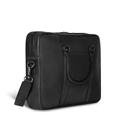 Champs Onyx Collection Leather Slim Briefcase