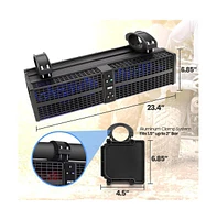 Pyle 24" Powered Atv/Utv Soundbar System with Bluetooth & Led Lights