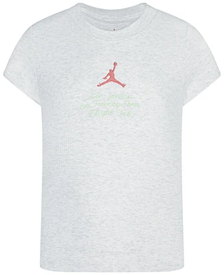 Jordan Big Girls Court of Legends Ribbed Tee