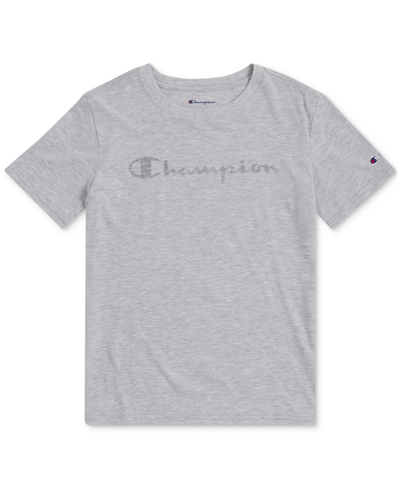 Champion Big Boys Signature Tonal Logo T-Shirt