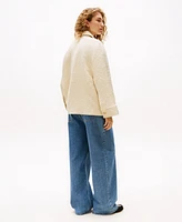 Tommy Hilfiger x Sofia Richie Grainge Women's Button-Down Patch-Pocket Jacket