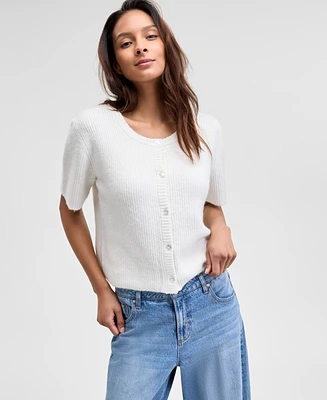 And Now This Women's Button-Down Knit Cardigan Sweater, Exclusively at Macy's