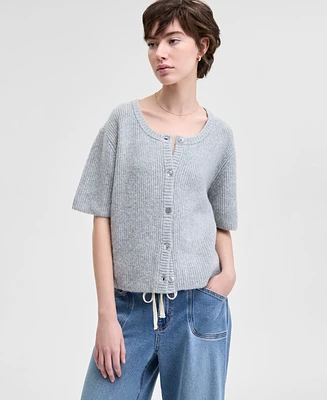 And Now This Women's Button-Down Knit Cardigan Sweater, Exclusively at Macy's