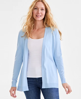 Style & Co Women's Open Front Cardigan Sweater, Created for Macy's