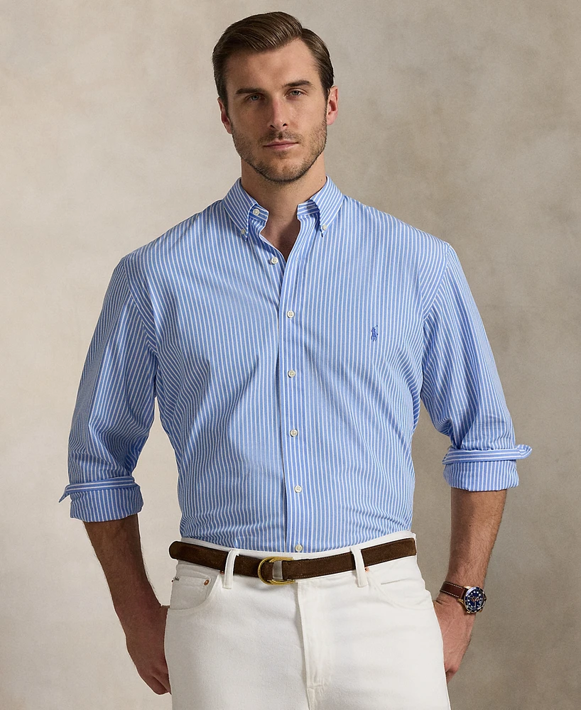 Polo Ralph Lauren Men's Big & Tall Poplin Sport Shirt