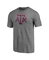 Fanatics Men's Gray Texas A&M Aggies Classical Primary Logo Tri-Blend T-Shirt