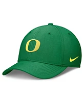 Nike Men's Green Oregon Ducks 2024 On-Field Swoosh Flex Hat