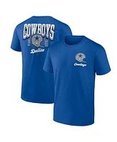 Fanatics Men's Royal Dallas Cowboys Never Over T-Shirt