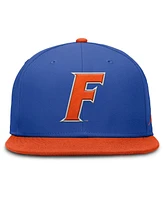 Jordan Men's Royal/Orange Florida Gators Two-Tone Primetime Performance Fitted Hat