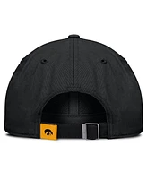 Nike Men's Black Iowa Hawkeyes Club Adjustable Hat