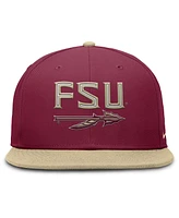 Nike Men's Garnet/Gold Florida State Seminoles Two-Tone Primetime Performance Fitted Hat