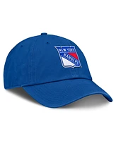 Fanatics Women's Blue New York Rangers Core Logo Adjustable Hat