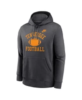 Nike Men's Anthracite Tennessee Volunteers Legacy Football Icon Club Fleece Pullover Hoodie