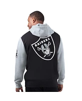 Starter Men's Black Las Vegas Raiders Extreme Pullover Hoodie