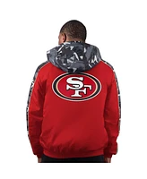 Starter Men's Scarlet San Francisco 49ers Thursday Night Gridiron Full-Zip Jacket