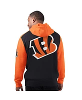 Starter Men's Black Cincinnati Bengals Extreme Pullover Hoodie