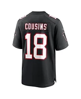 Nike Big Boys and Girls Kirk Cousins Black Atlanta Falcons Alternate Game Jersey