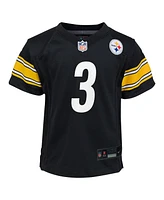 Nike Preschool Russell Wilson Black Pittsburgh Steelers Player Game Jersey