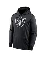 Nike Men's Maxx Crosby Black Las Vegas Raiders Player Name Number Performance Pullover Hoodie