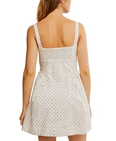 Free People Women's Polka Dot Astrid Mini Dress