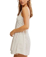 Free People Women's Polka Dot Astrid Mini Dress