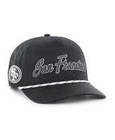 '47 Brand Men's Black San Francisco 49ers Overhand Speckle Hitch Adjustable Hat