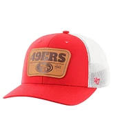 '47 Brand Men's Scarlet/White San Francisco 49ers Thrash Trophy Flex Hat