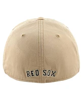 '47 Brand Men's Khaki Boston Red Sox Dusted Franchise Fitted Hat