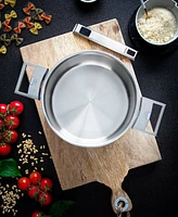 Stainless Steel 3-Piece Strate Saucepan Set